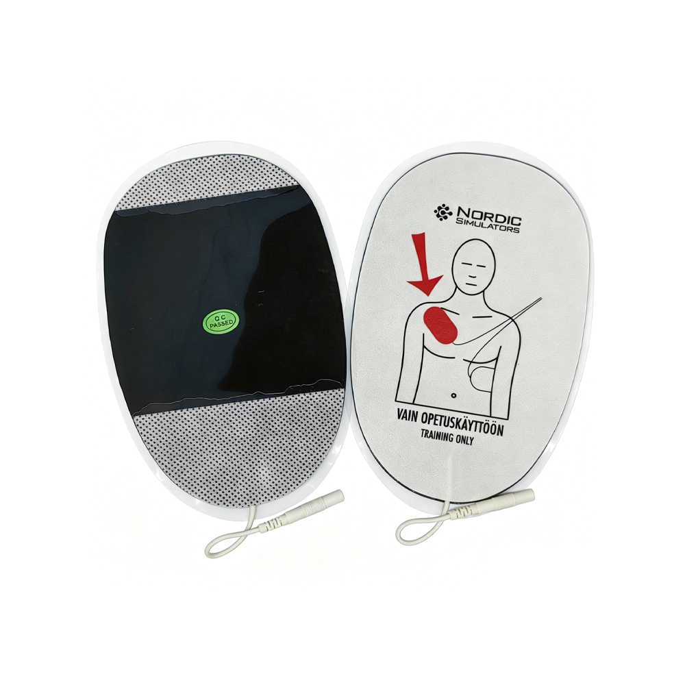 Elektrodové podložky defibrilátoru pro trénink KPR (pouze pro školení)